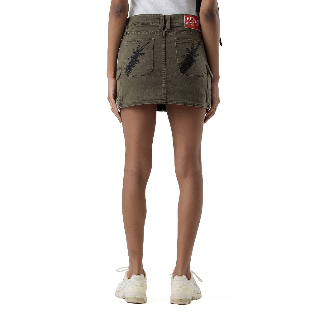 CARGO SKIRT 4SUF GREEN
