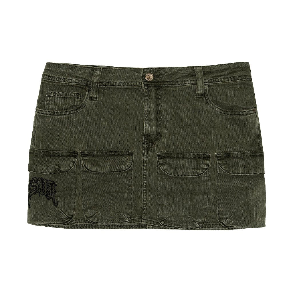 CARGO SKIRT 4SUF GREEN